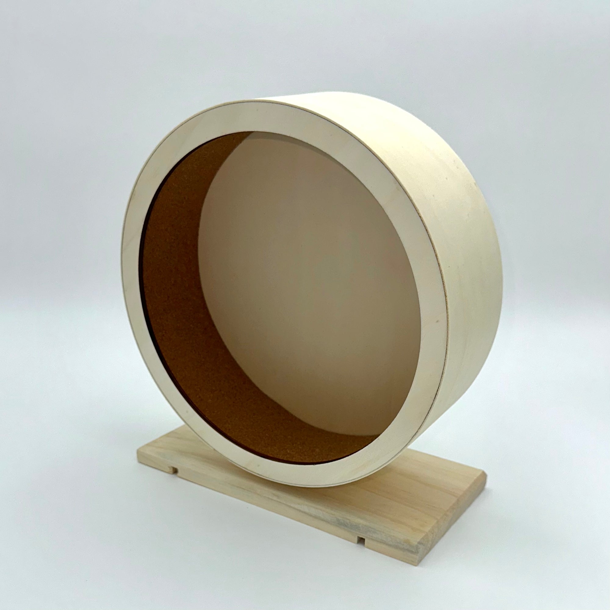 Rueda de ejercicio de madera