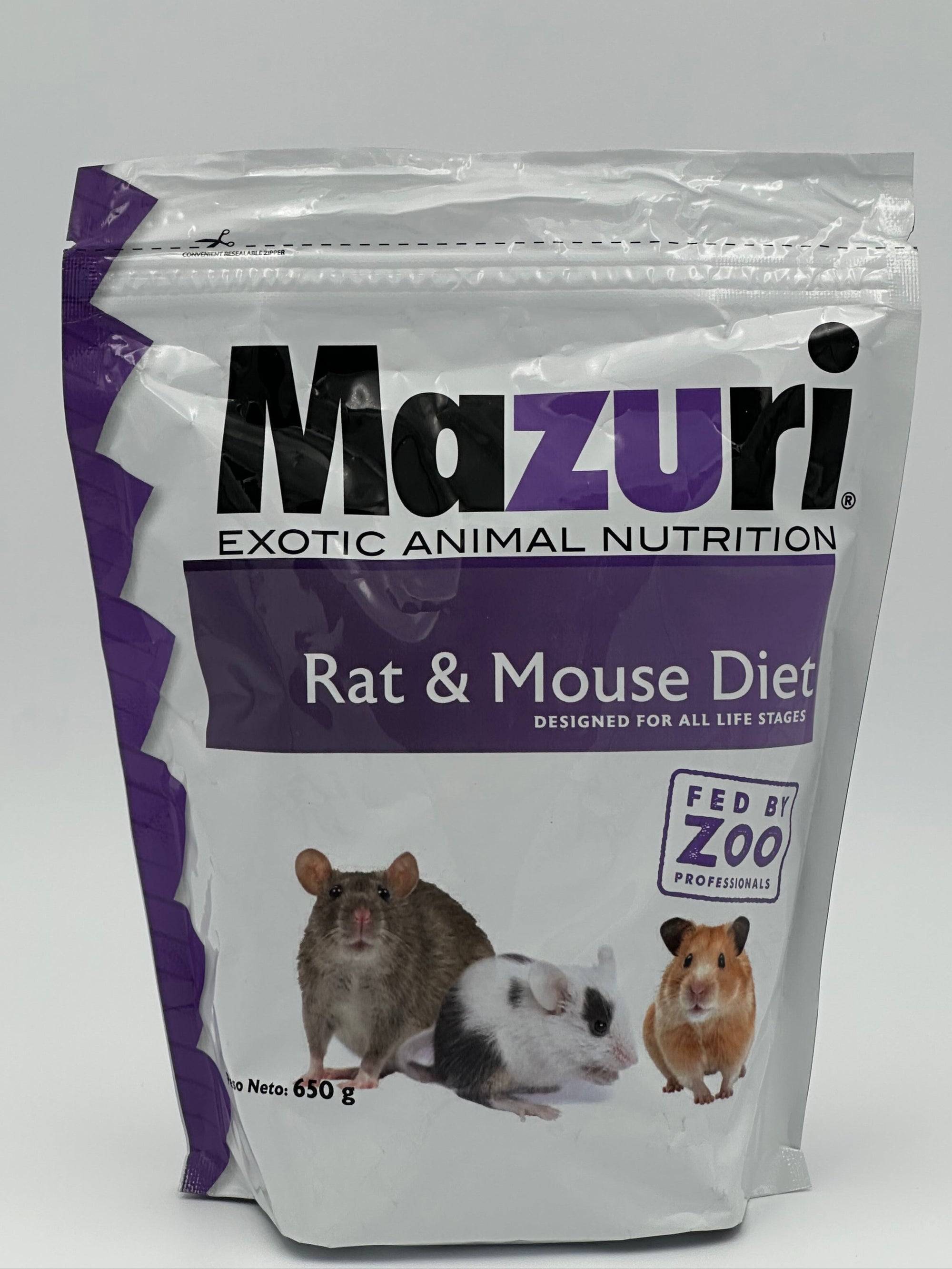 Mazuri Rat & Mouse Diet 650 GR